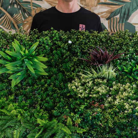 Jardim vertical artificial