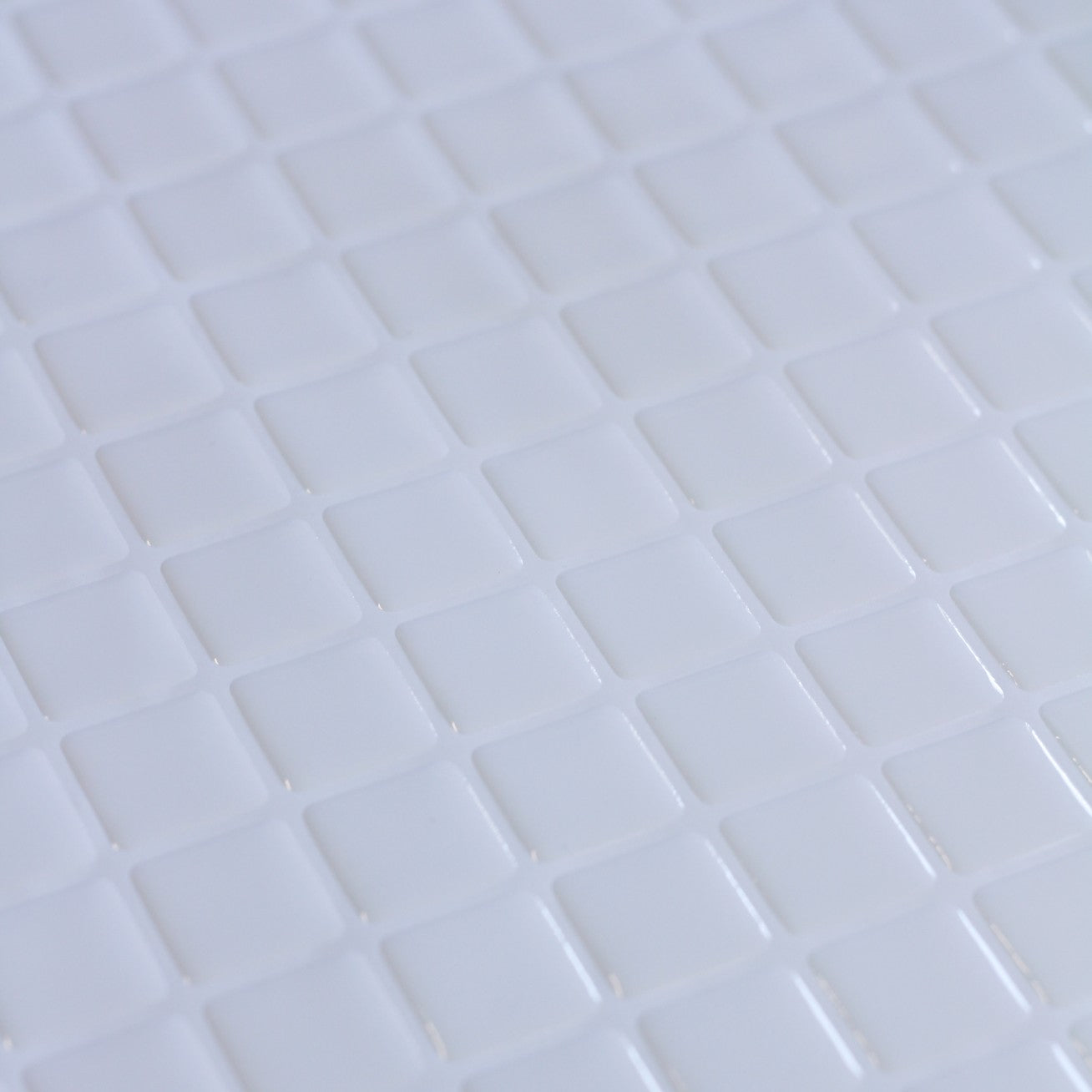 Adesivo de parede - Pastilha branco
