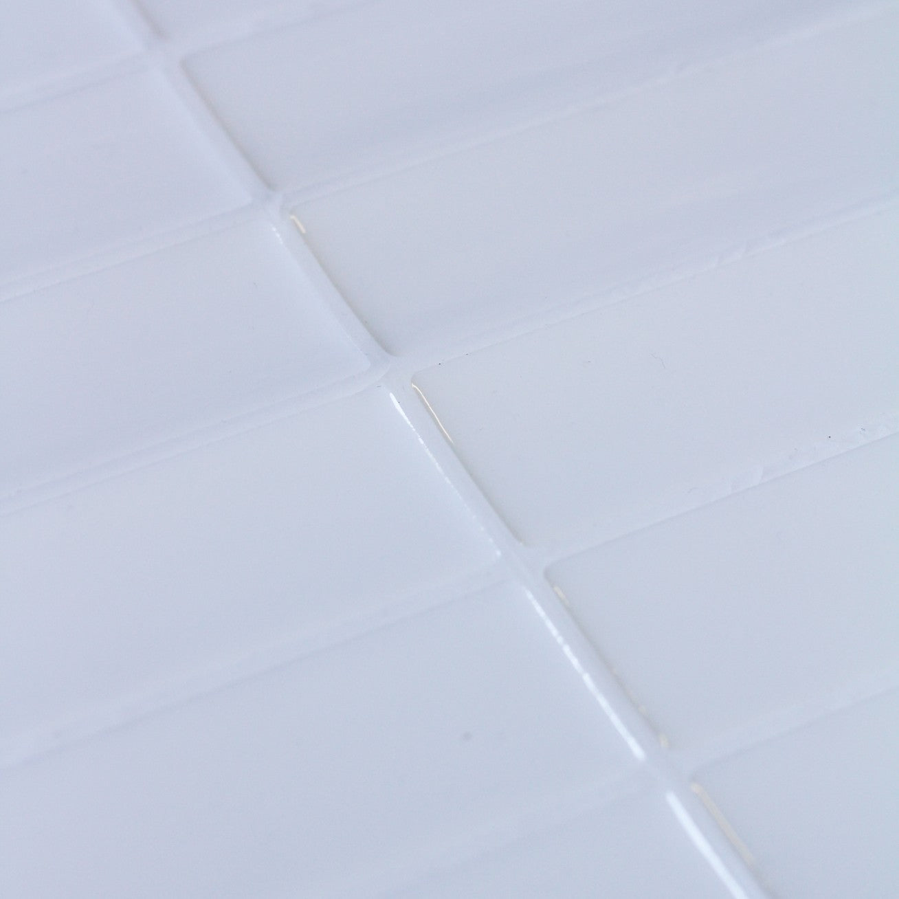 Adesivo de parede - Retangular branco