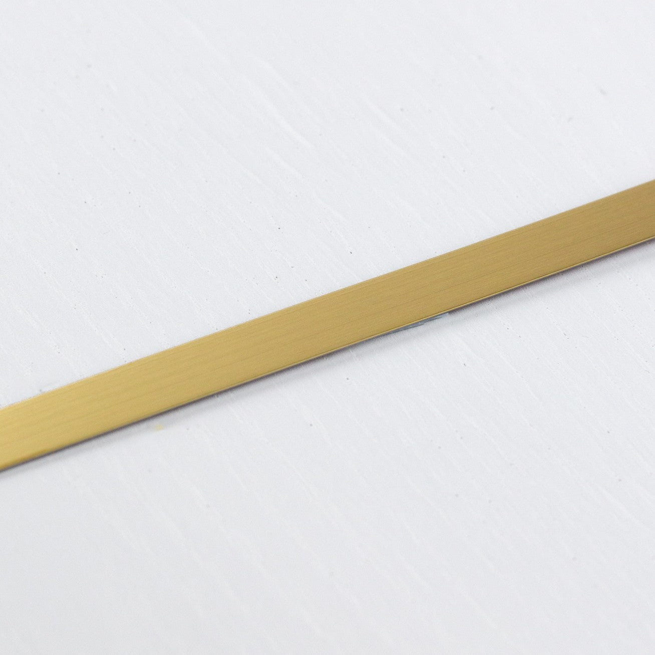 Fita metálica dourada escovada 10mm