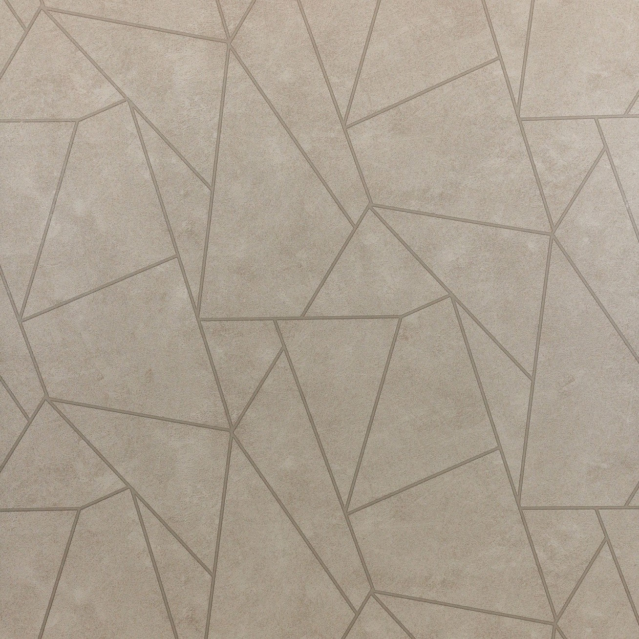 Papel de parede geométrico bege