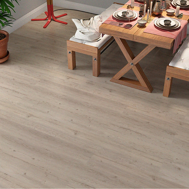 Pavimento vinílico SPC adesivo cinza