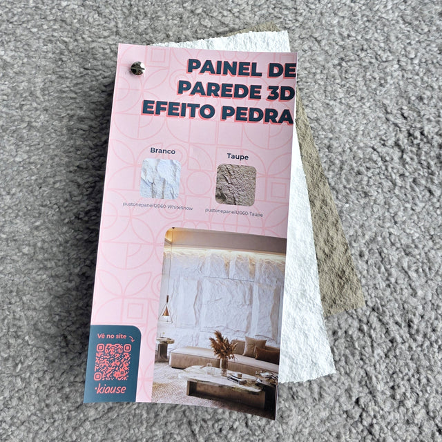 Pack de amostras painel de parede 3D