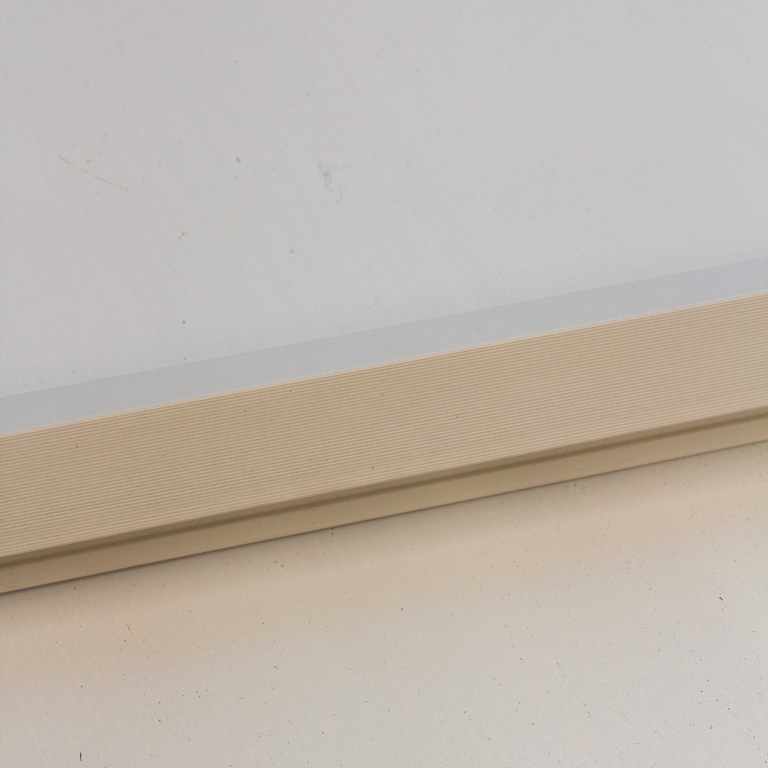 Canto para Painel ripado exterior WPC - Branco 2,9 metros