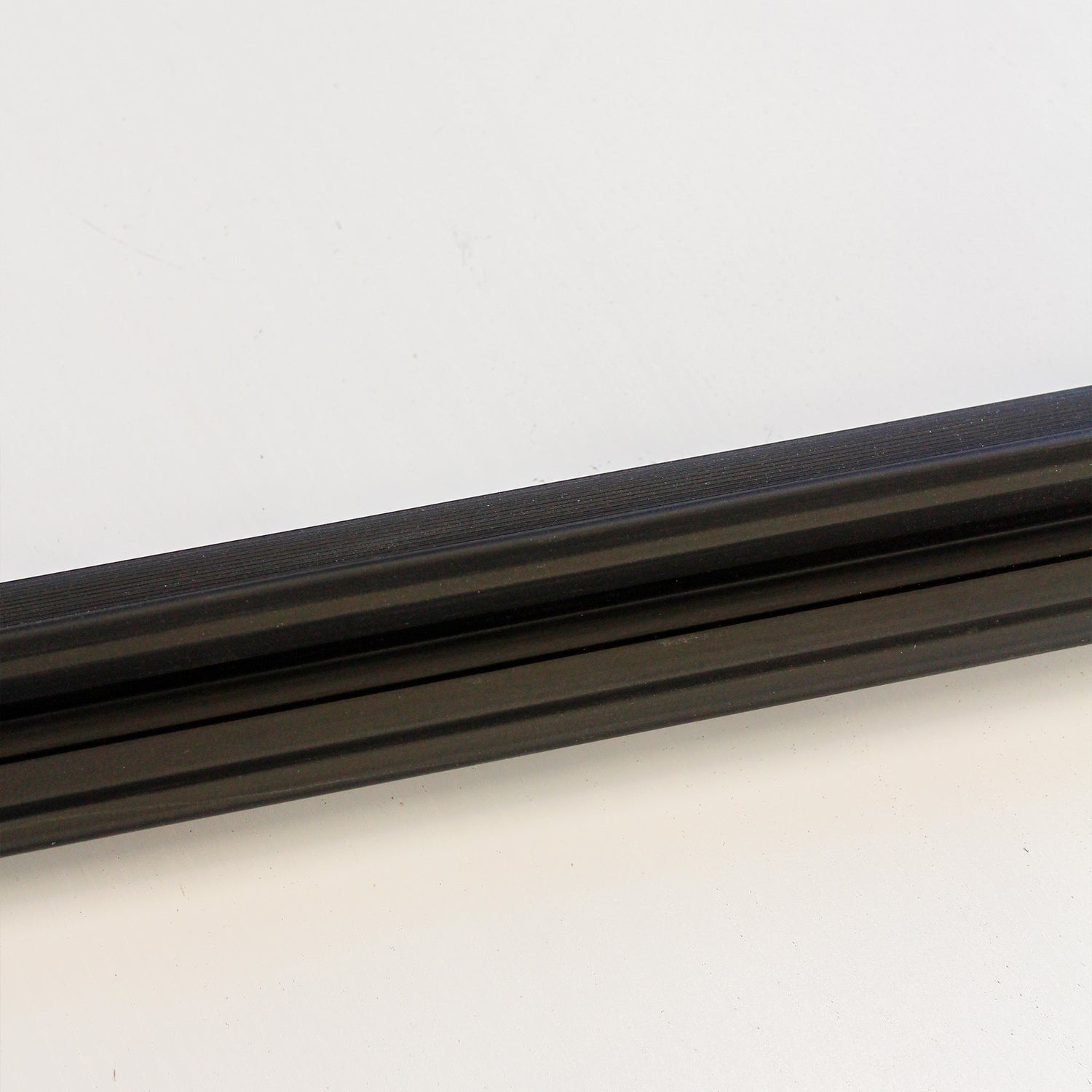 Canto para Painel ripado exterior WPC - Preto 2,9 metros