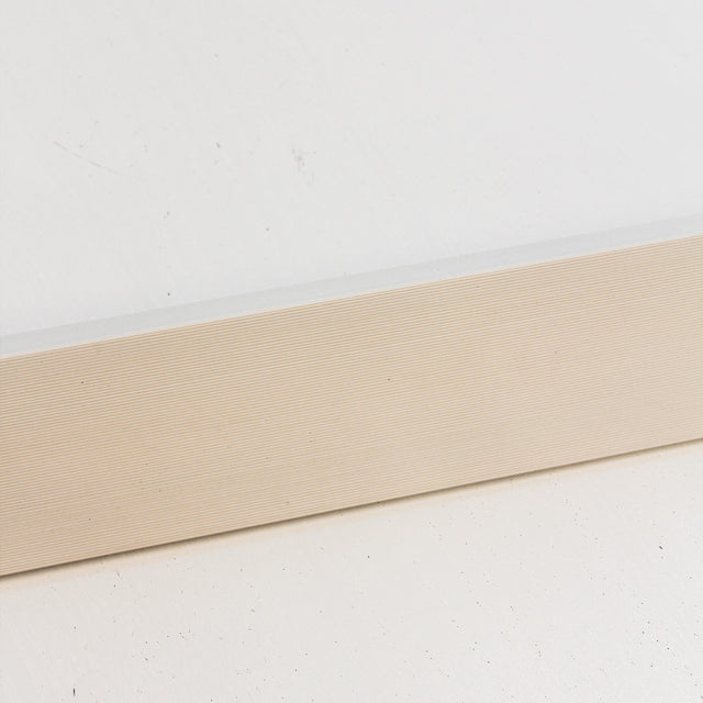 Acabamento para Painel ripado exterior WPC - Branco 2,9 metros