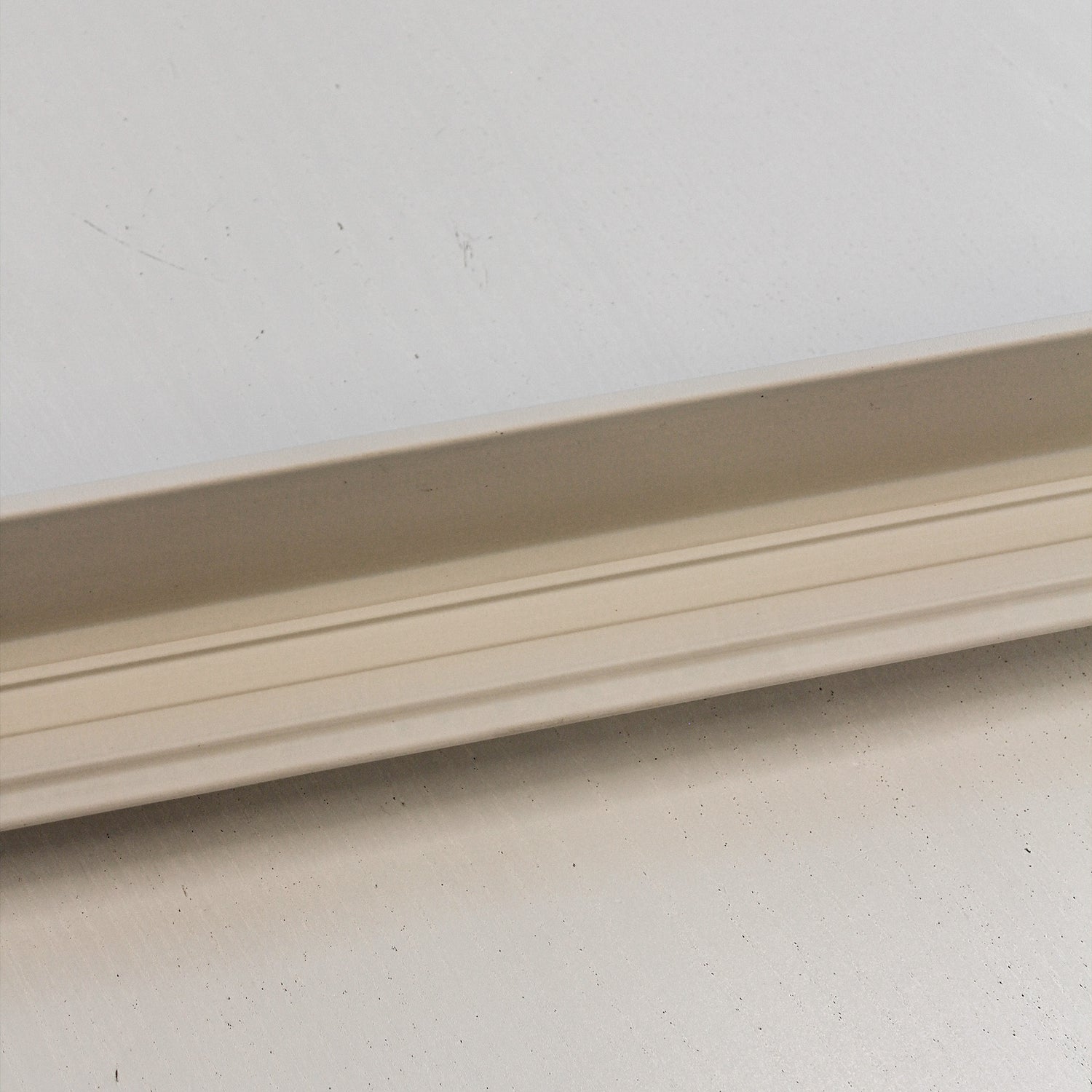 Acabamento para Painel ripado exterior WPC - Branco 2,9 metros