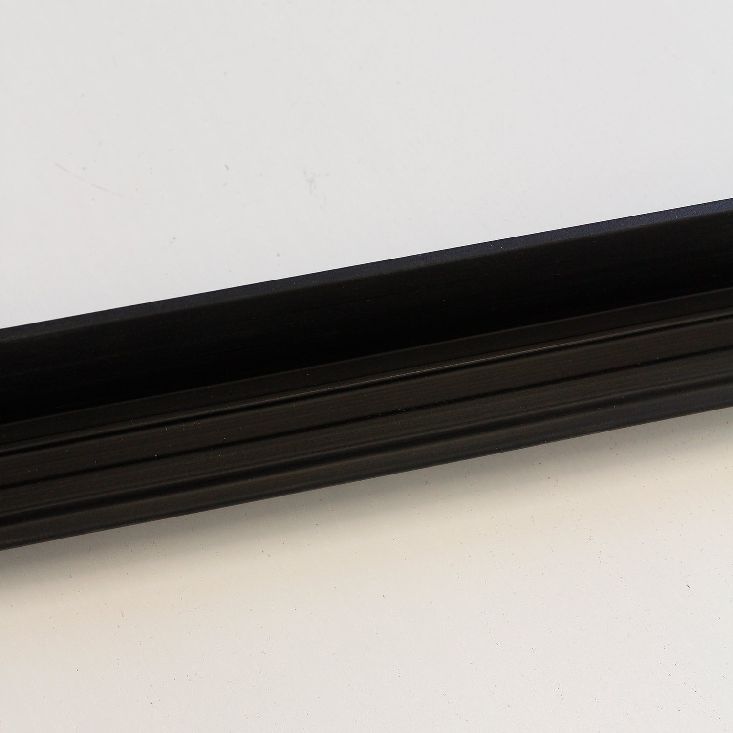 Acabamento para Painel ripado exterior WPC - Preto 2,9 metros