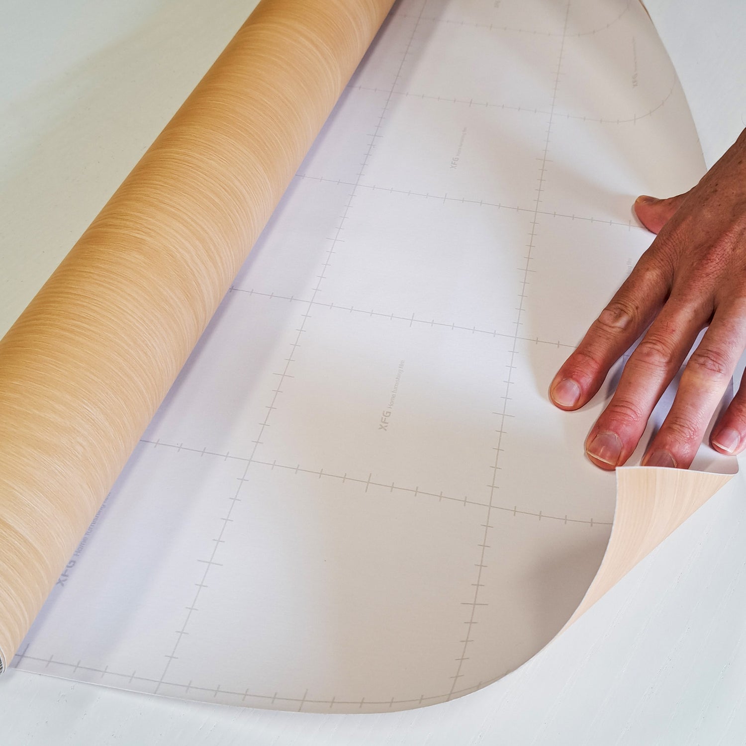 Rolo adesivo decorativo Pinho 90cm x 5m