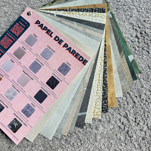Pack de amostras papel de parede