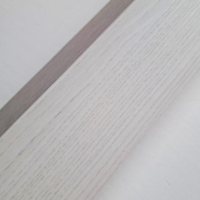 Divisória de ambiente PVC padrão Madeira Pinho Nórdico 7cmx7cm com 2,8 metros