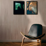 Painel ripado - Estilo tábua - Castanho madeira 2,49m