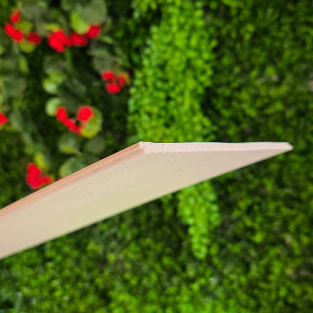 Painel ripado - Estilo tábua - Castanho madeira 2,49m