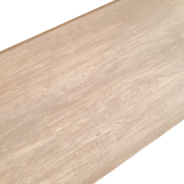 Painel ripado - Estilo tábua - Castanho madeira 2,49m