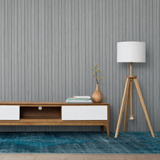 Painel ripado - ripa larga baixa - cinzento madeira 2,49m