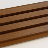 Painel ripado exterior WPC - Castanho 2,9 metros