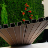 Painel ripado exterior WPC - Castanho 2,9 metros
