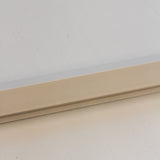 Canto para Painel ripado exterior WPC - Branco 2,9 metros
