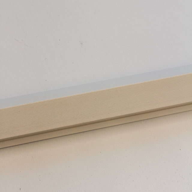 Canto para Painel ripado exterior WPC - Branco 2,9 metros