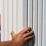 Canto para Painel ripado exterior WPC - Branco 2,9 metros