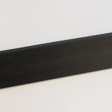 Acabamento para Painel ripado exterior WPC - Preto 2,9 metros