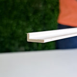 Perfil em L SPC Cinza 1,5cmx0,6cm com 2,4 metros