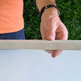 Perfil em L SPC Bege 2cmx2cm com 2,4 metros