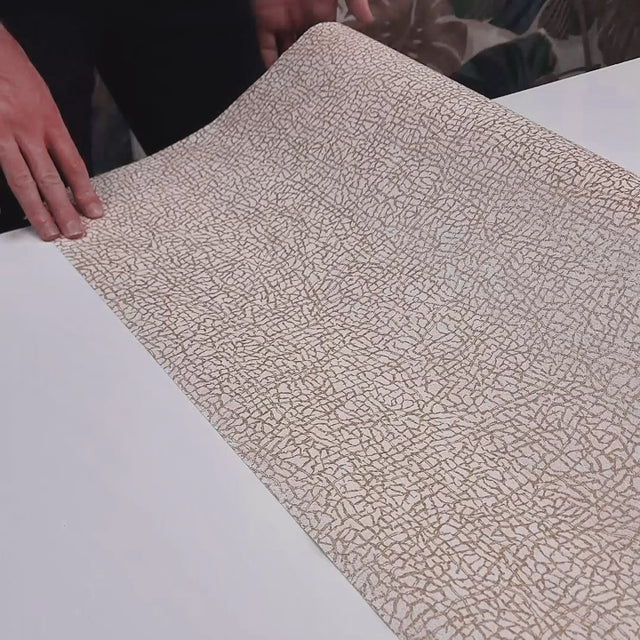 Papel de parede texturizado bege