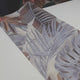 Papel de parede tropical prateado