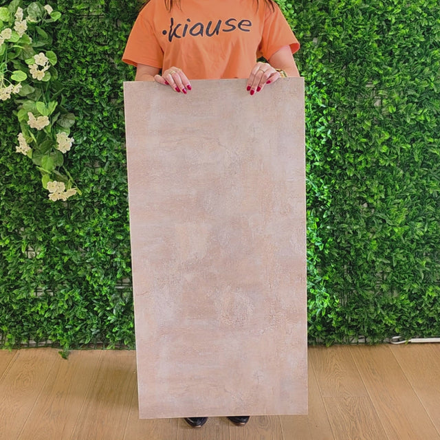 Revestimento vinílico chão e parede LVT dry back terracota