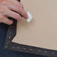 Cabeceira estofada Suede Cinza escuro 30x60cm