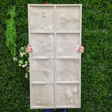 Painel de parede 3D efeito pedra taupe 120cm x 60cm