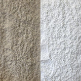 Painel de parede 3D efeito pedra taupe 120cm x 60cm