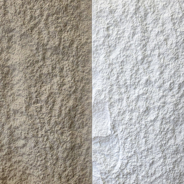 Painel de parede 3D efeito pedra taupe 120cm x 60cm