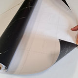 Rolo adesivo decorativo Mármore preto 90cm x 5m