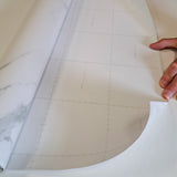 Rolo adesivo decorativo Mármore branco 90cm x 5m