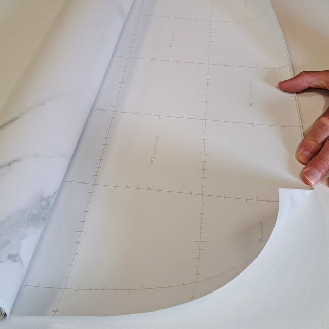 Rolo adesivo decorativo Mármore branco 90cm x 5m