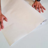 Rolo adesivo decorativo Branco 90cm x 5m