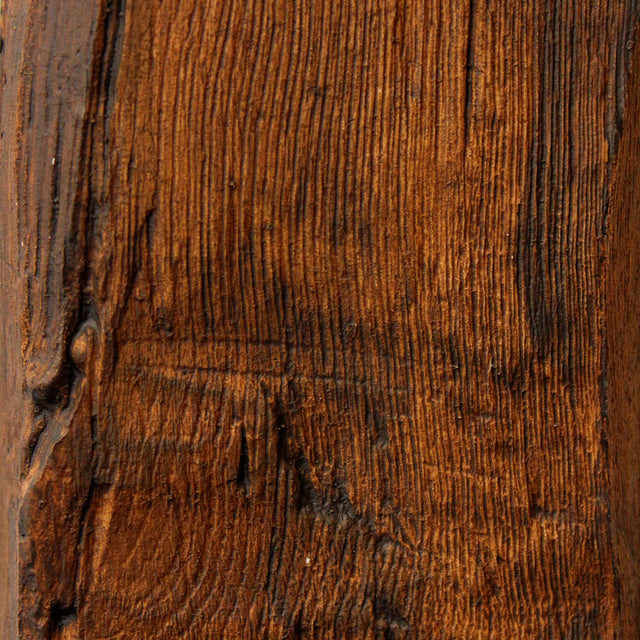 Viga decorativa PU Padrão madeira - Castanho 2 metros